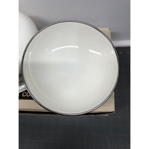 Vintage Summer Garden By Excel 2 1/2 Qt Sauce Pan w/ lid Flowers Original Box - Picture 7 of 9